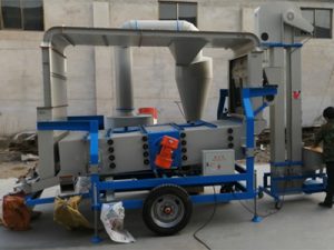 Double air screen cleaner (process wheat)